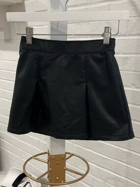 Abercrombie kids Pleated pleather  Skort- Classic A-Line